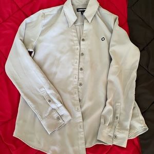Chase apparel :button up shirt size 10